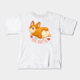 Corgi Butt 2 Kids T-Shirt